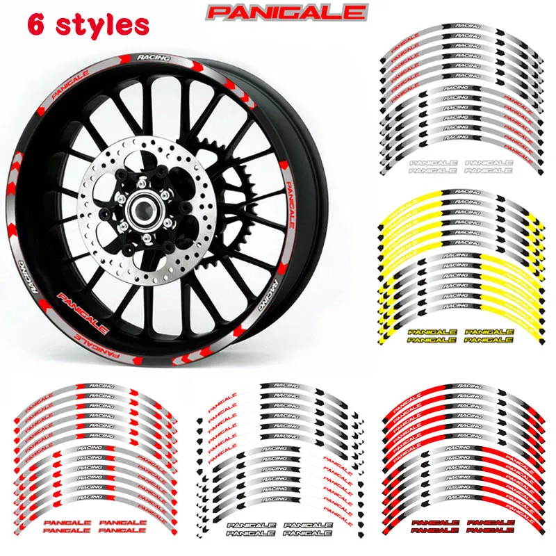 PRO-KODASKIN Wheel Decals Stickers Rim Stripes for DUCATI DIAVEL 899 959 1199 1299 panigale