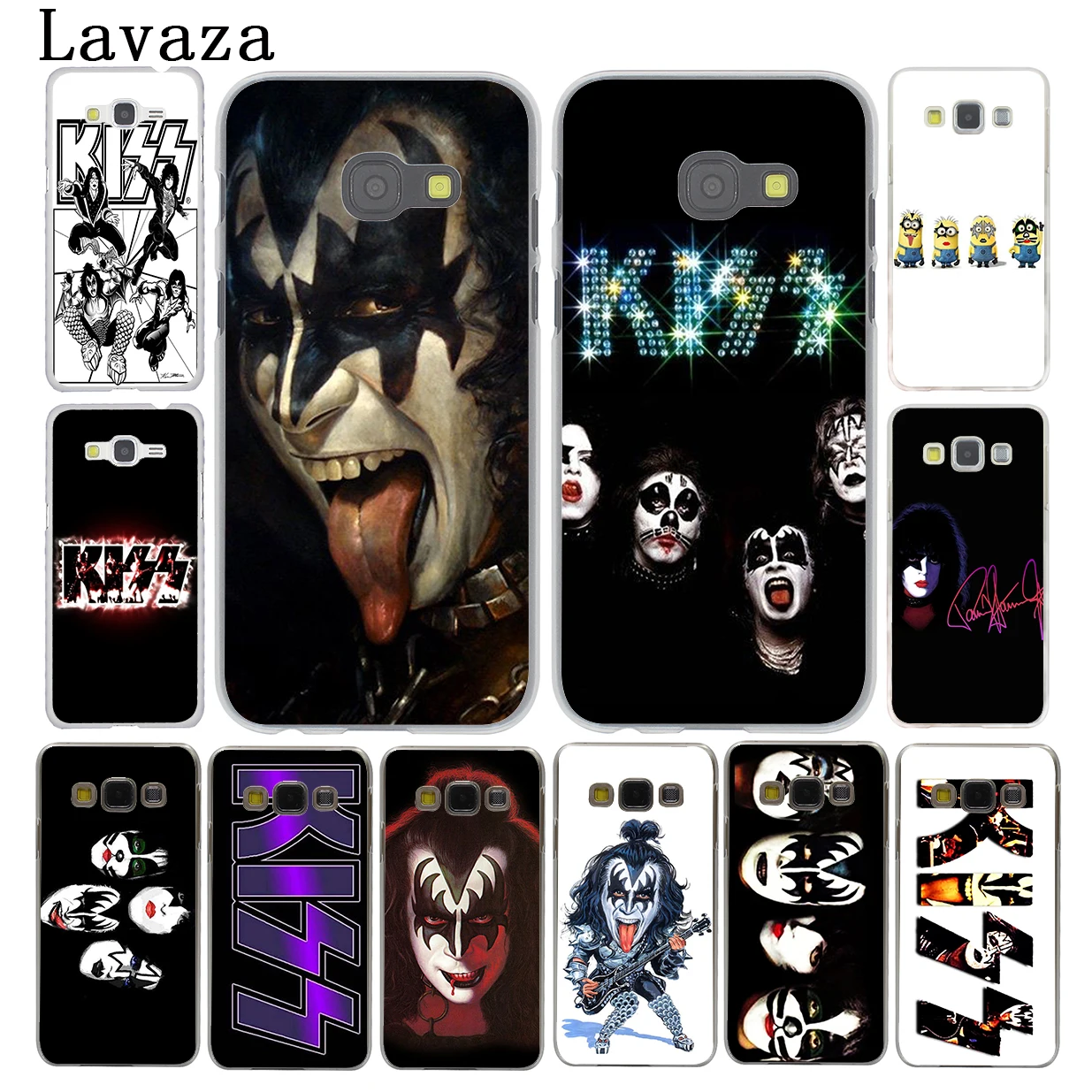 Lavaza Gene Simmons Kiss band Hard Phone Case for Samsung Galaxy Note