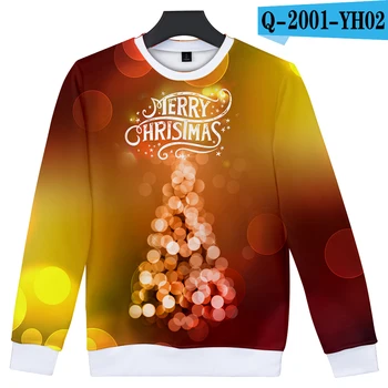 

Hip hop Harajuku Hoodies Christmas Men's Sweatshirt Men/Women Casual Capless Anime Hoodie 3D Print Christmas Top Sweatshirts