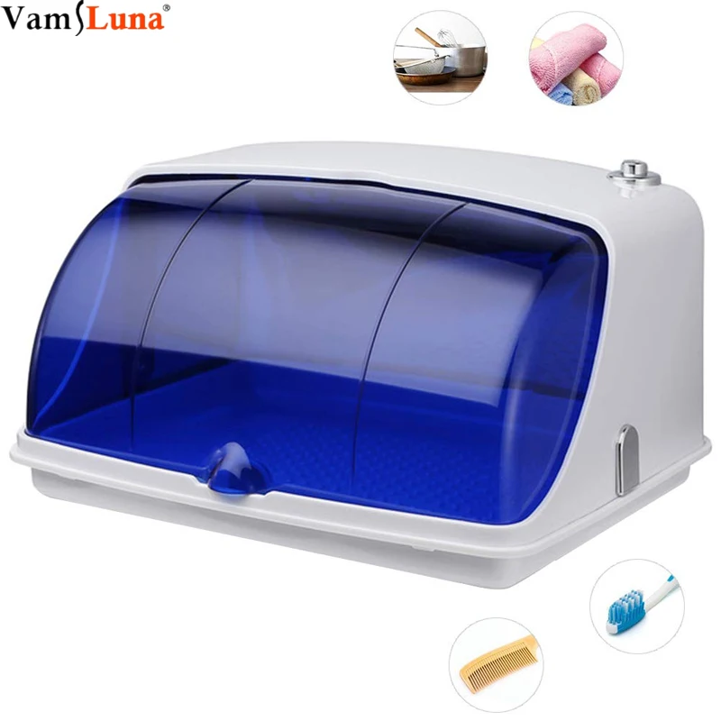  Mini Portable UV Disinfection Sterilizer Box Sterilizer Cabinet Drawer Clean for Home Beauty Salon 