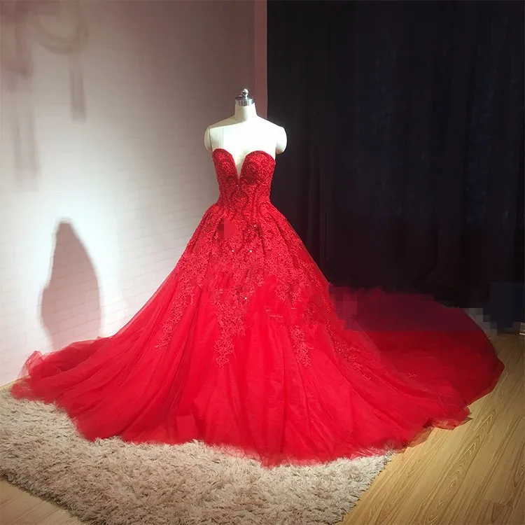 Doon's Bridal роскошное бальное платье дебютантные платья без рукавов обшитое бисером вырез сердечком собора поезд Пышное Платье