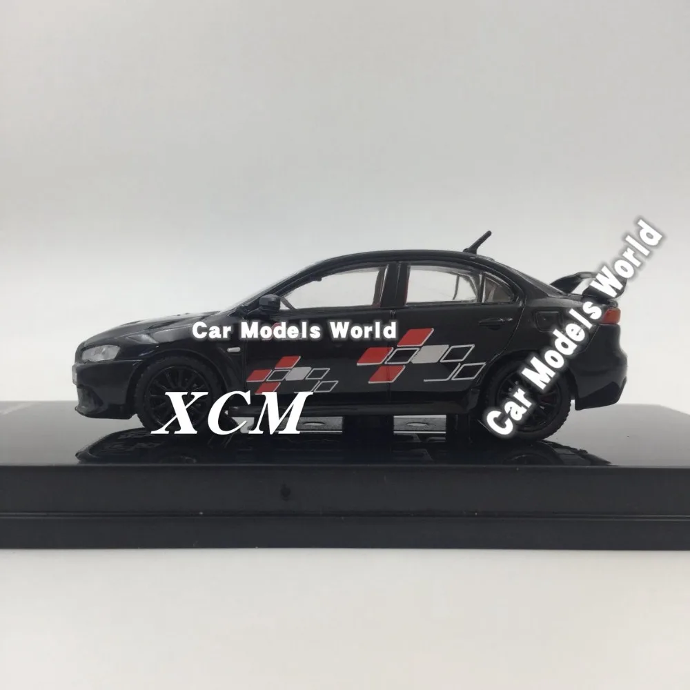 Литая модель автомобиля Tarmac для Lancer EVO X Evolution RALLIART (черный) 1:64|Наземный транспорт| |