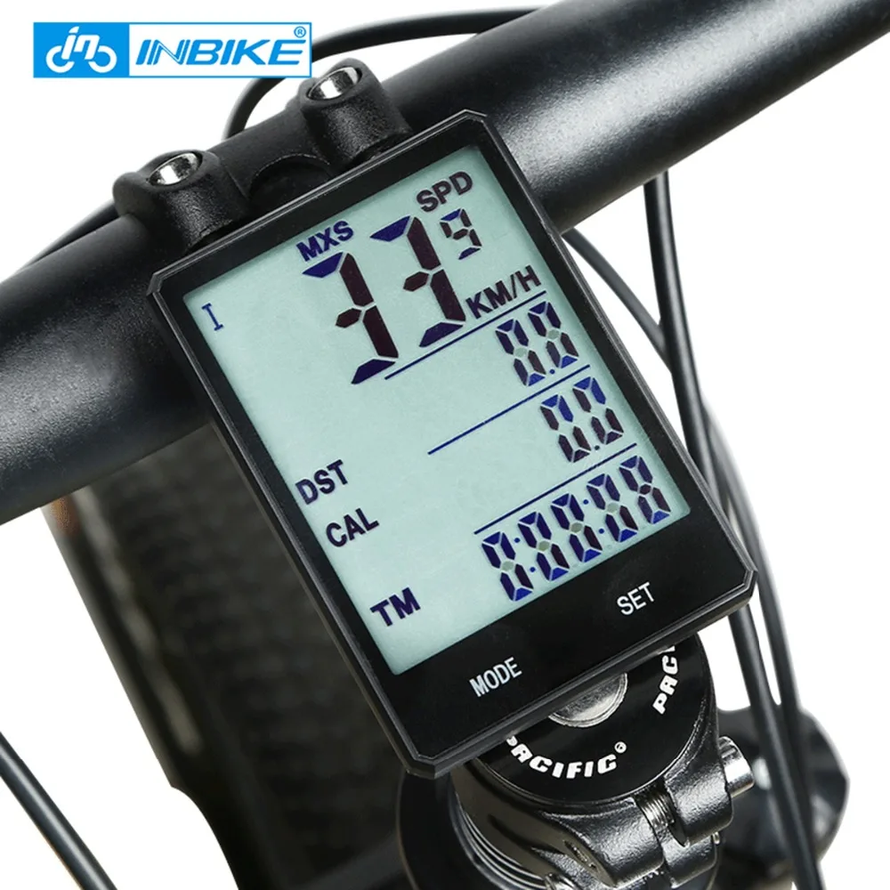

2.8'' Large Screen Bicycle Computer Wireless Bike Digital Speedometer Rainproof Multifunction Cycling Stopwatch Odometer