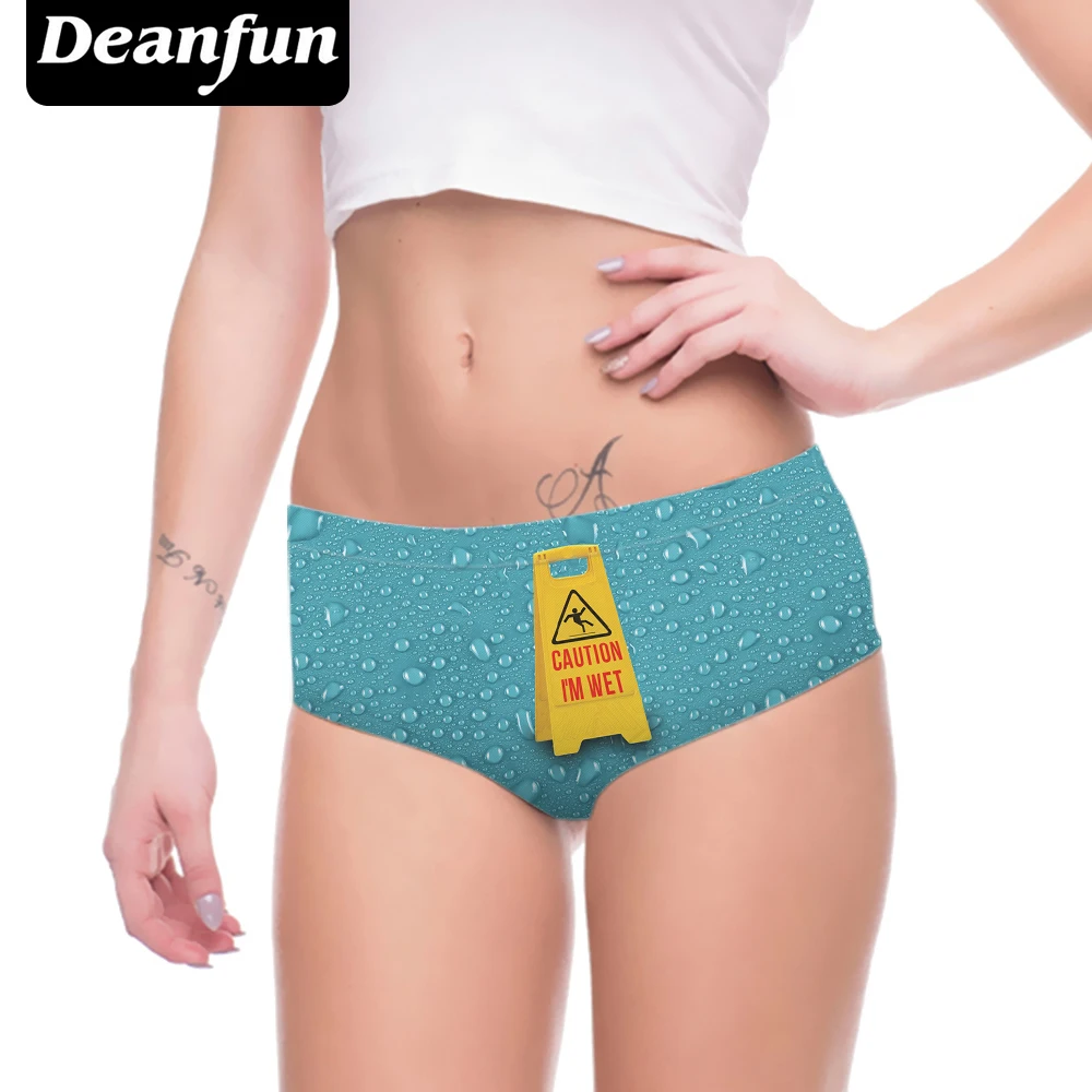 Deanfun Sexy 3D Funny Panties Wholesale Underwear Women Briefs Lingerie