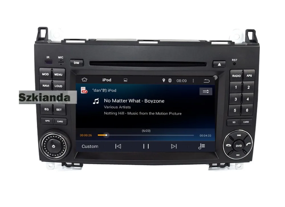 Perfect 7 inch HD Android 7.1 Car DVD Player for Mercedes-benz B200 W169 A160 Viano Vito GPS NAVI RADIO BT built-in 4G wifi dvr Free map 13