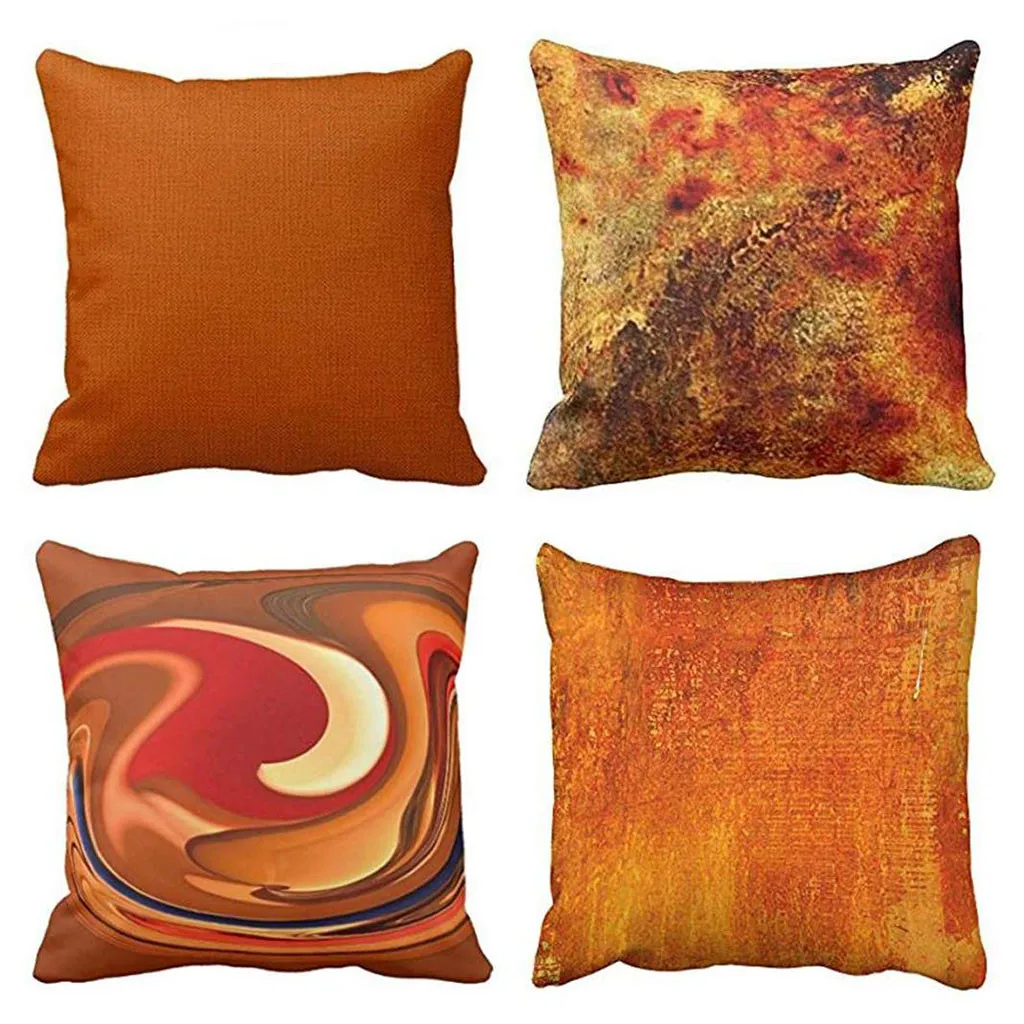 

Gacsidy Store dakimakura 4PC Abstract Trendy Watercolor Rock Decorative Pillow case 18x18 Inch Pillowcase