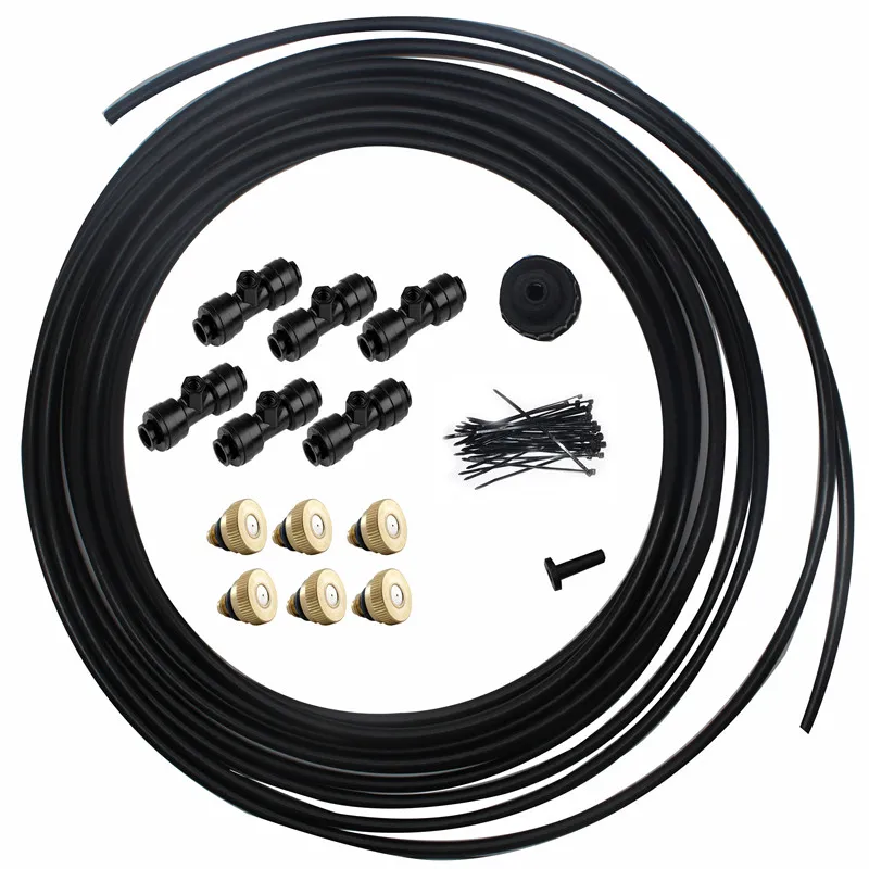E024 Cool Patio Misting System Water Pump with Misting Pipeline E024 Cool Patio Misting System Water Pump with Misting Pipeline