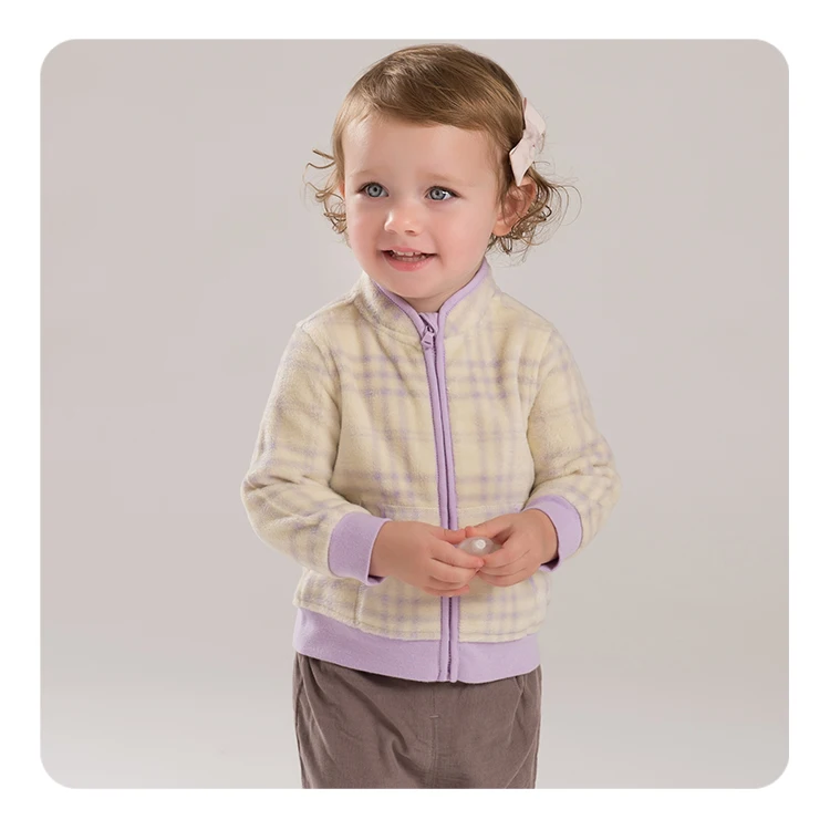Cabolsa de Outono Roupa da Criança Davebella Primavera Meninas Crianças Multicolor Alta Qualidade Db396 24 DB396 davebella primavera casaco de outono roupa