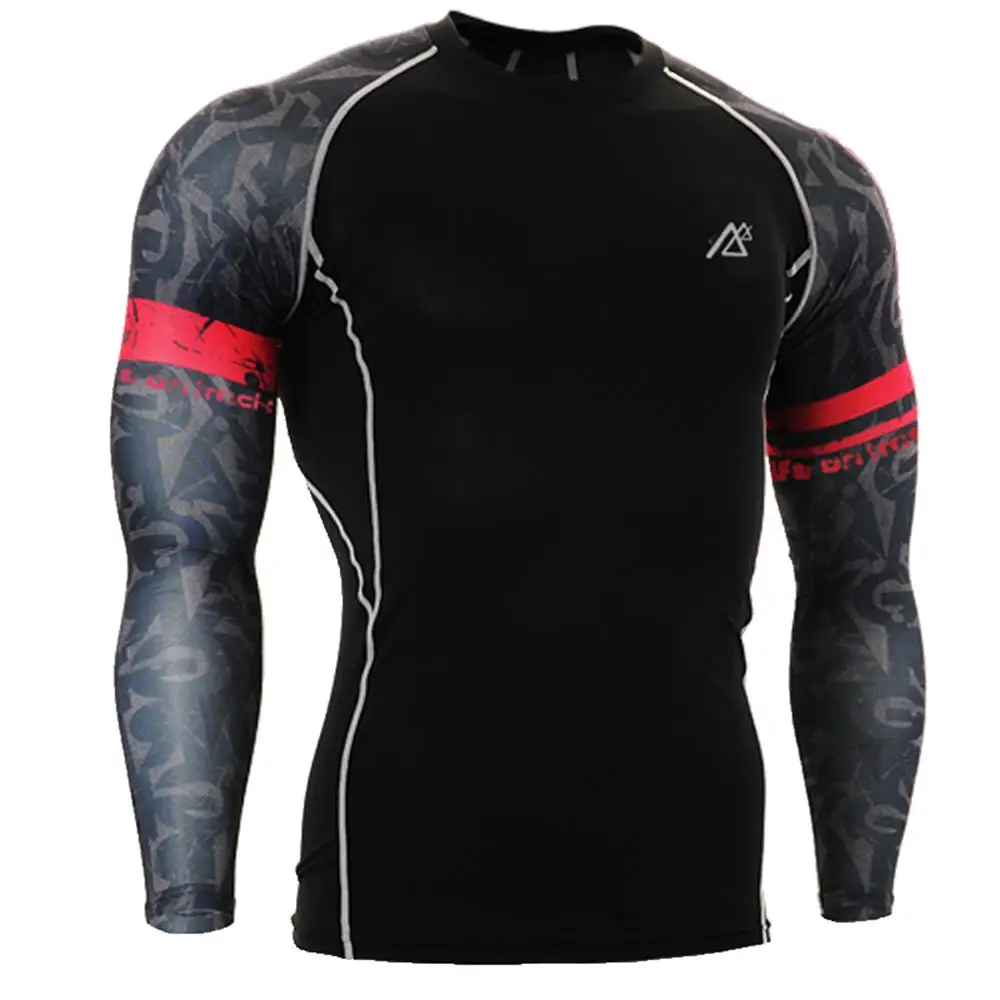2016 cycling base layer geometric sublimation riding skin tights under shirt functional compression tops for biking