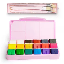 MIYA Professional Gouache Watercolor Paints 30ml*18 Unique Jelly Cup Design Gouache Paint For Artists Students