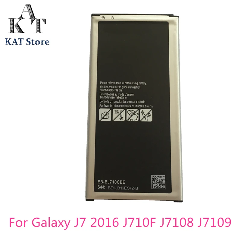 Аккумулятор на мобильный телефон для Samsung Galaxy J7 2016 Edition J710 J710F J7108 J7109