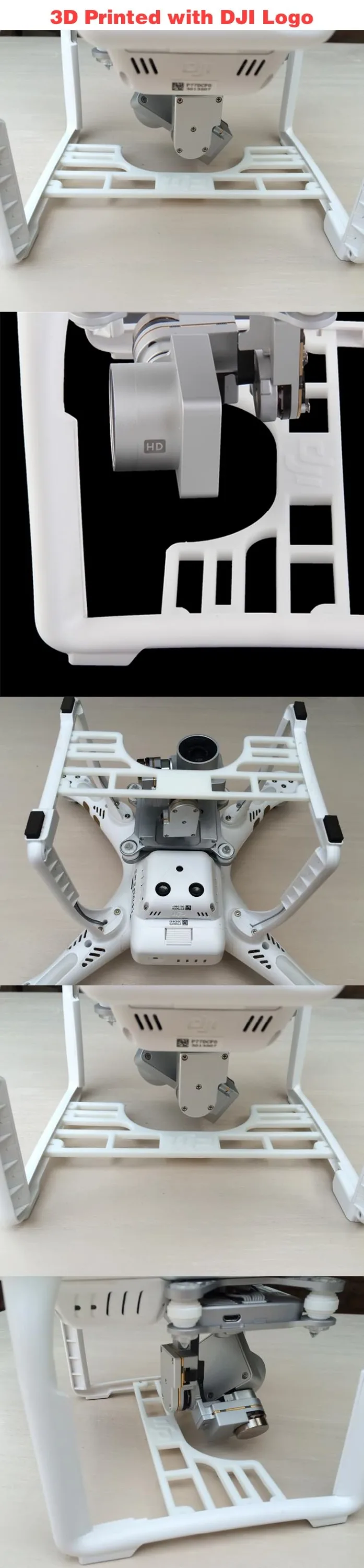 3D Printed DJI Phantom 3 Drone Camera Protector Gimbal Guard Protective Board With High Quality