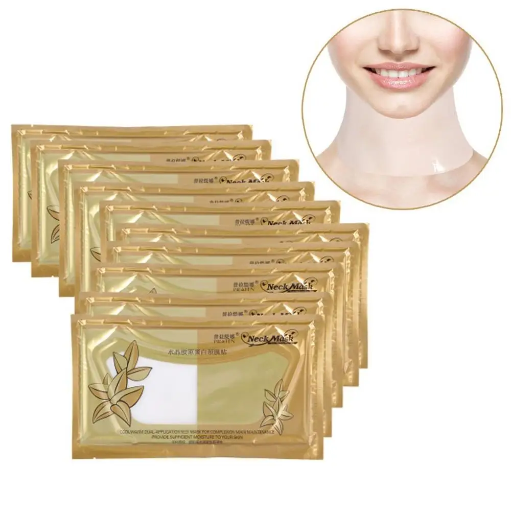 

Anti-wrinkles Collagen Neck Pad Patch Skin Whitening Anti-Aging Firming Moisturizing personal skin care to a peeling Neck Mask
