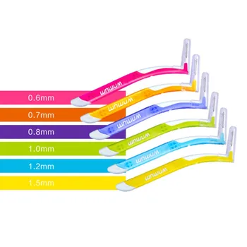 

5pcs/pack Teeth Whitening Interdental Brushes Forms of Dental floss Orthodontic toothbrush Oral Care Toothbrush cleaning