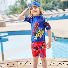 Купальник для детей, бикини для детей, Детский купальный костюм, костюм г., новинка, милый, 5846 полиэстер с животными для маленьких мальчиков