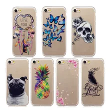 

Silicone Soft TPU Case Cover for iPhone X 6 6S 7 8 Plus 5 5S SE Cute Painting Back Shell Conque Fundas