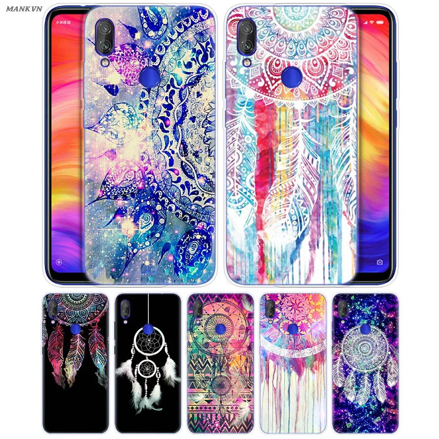 

Cute Dream Catcher Case for Xiaomi Mi Play 8 A2 6X Rubber Case For Redmi 6 6A Note 7 6 5 4 4X Lite Pro Silicon Cover Shell