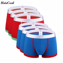 6 шт./партия, новинка, высокое качество, бренд Mr men s Pouch, боксеры, шорты, пробивная сумка, мужское модное сексуальное нижнее белье, мужские трусы большого размера