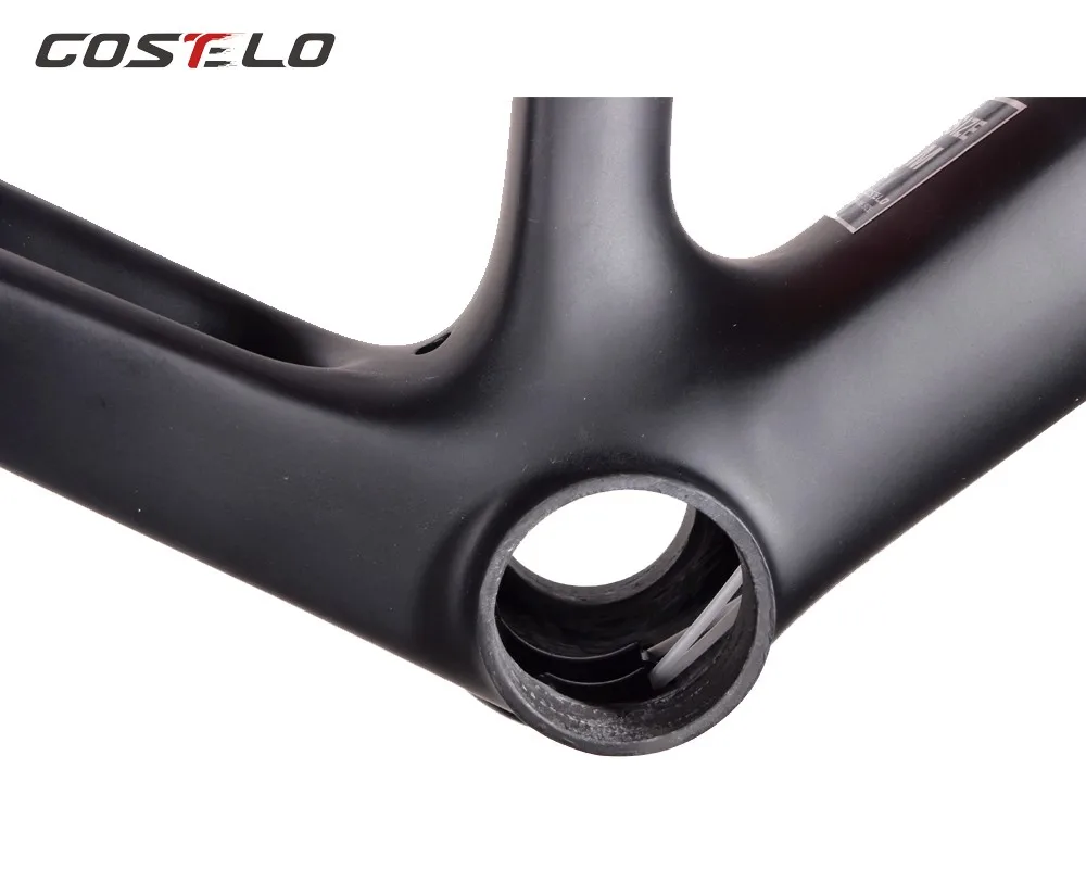 Top COSTELO carbon road bike frame,fork headset clamp, seatpost Carbon Road bicycle Frame 880g SLX  free shipping 15