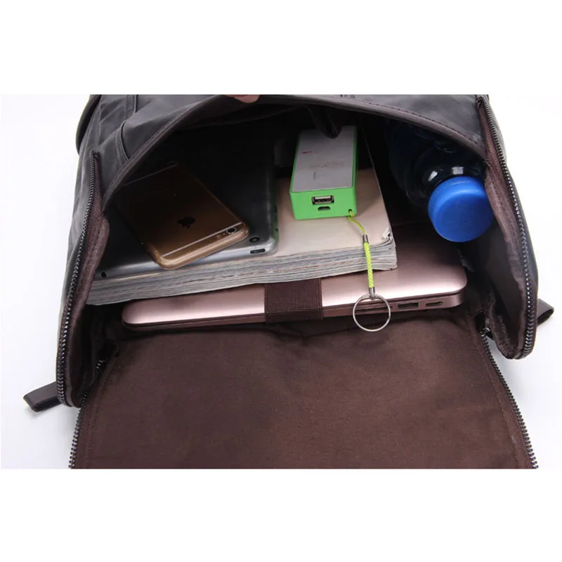 Мужской рюкзак из искусственной кожи, рюкзак для подростков, сумка для ноутбука, мужской рюкзак, школьные сумки, многофункциональные Рюкзаки большой емкости