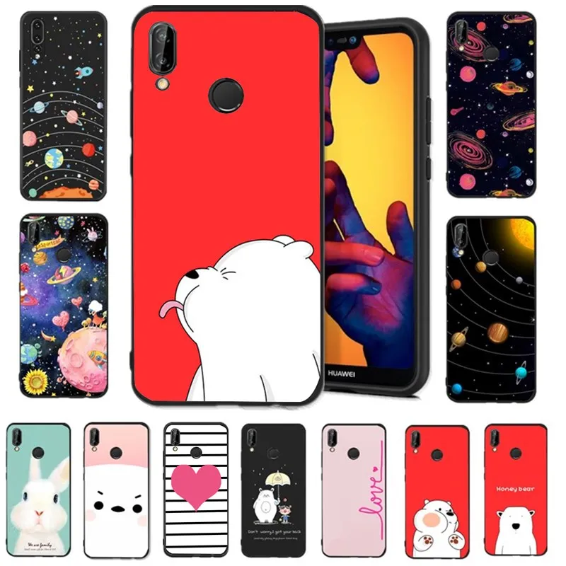 

Soft Cases For Huawei P Smart P10 P20 P9 Lite mini Mate 10 Cartoon Cover Cute Case For Huawei P20 P9 P10 Lite mini