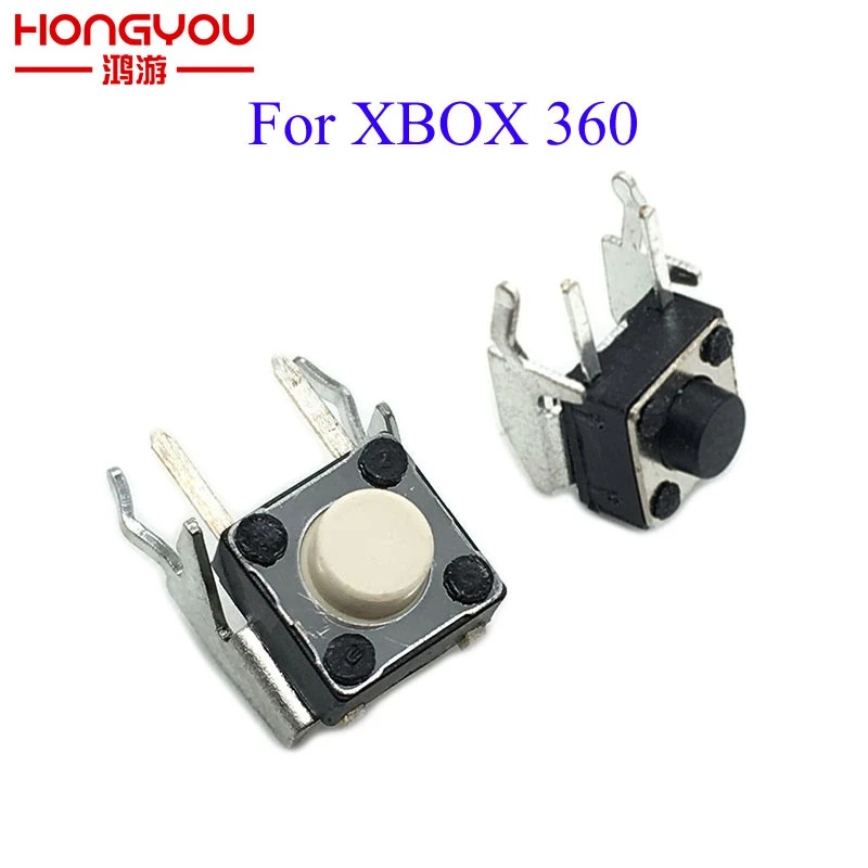 50pcs Lb Rb Button Micro Switch Button Repair Part For Xbox 360 Wire