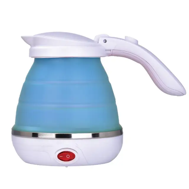 500ml Mini Silicone Electric Kettle Foldable Travel Electric Kettle