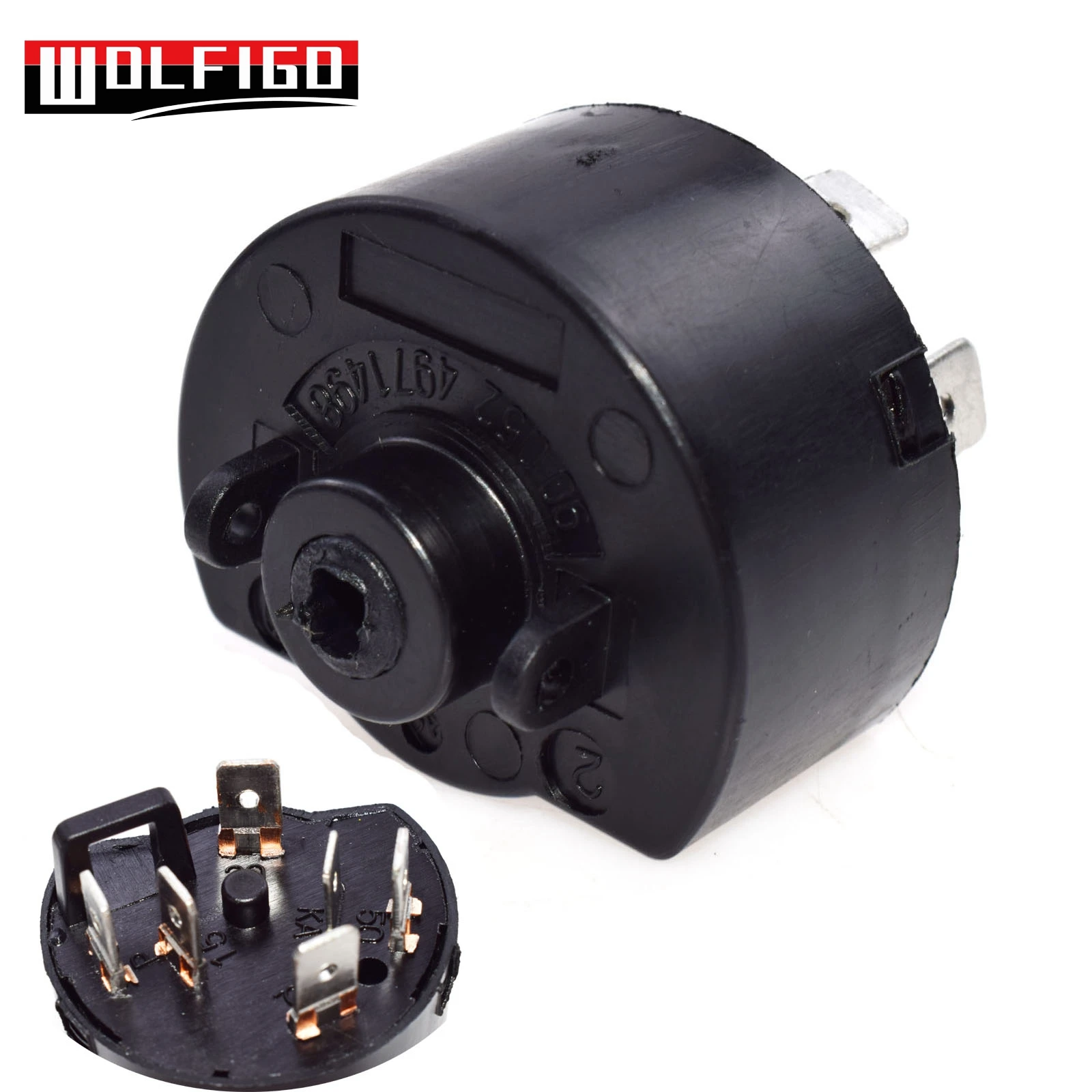 Wolfigo New 6 Pin Ignition Lock Barrel Switch Engine Starter For Daewoo