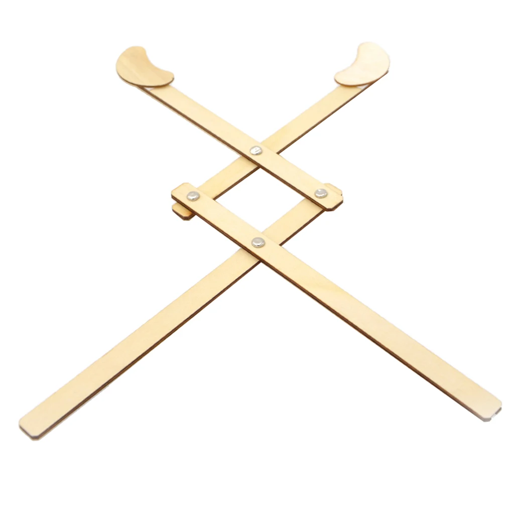 DIY Wooden Mechanical Arm Robotic Manipulators Model Building Puzzle Kits Science Physics Kids Toy