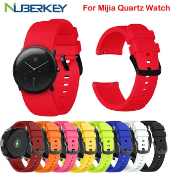 

Wrist Bracelet for Xiaomi Mijia Quartz Watch Strap Soft Silicone Watch Wristband soft band for Xiaomi Mijia Quartz Watch Belt