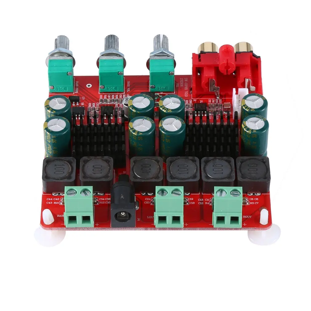 

TPA3116 2.1 Power Amplifier Board 2x50+100w Digital Power Amplifier Board 2.1 Speaker Power Amplifier Board HF65B