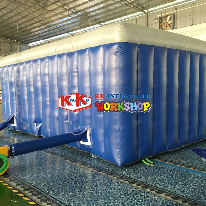 Fire simulation experience Blue fire inflatable tent Fire simulation experience Blue fire inflatable tent
