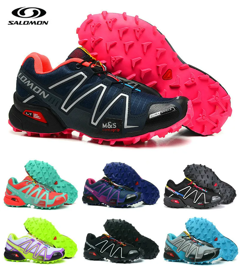 

Salomon Speed Cross 3 CS Breathable Running Sneakers Zapatillas Deportivas Solomon Outdoor Women Athletic Sport Shoes EUR 36-41