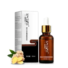 Имбирное масло для роста волос, натуральная растительная эссенция, более быстрый рост бороды, ресницы, тонизирующий шампунь для волос, сыворотка для ухода за волосами