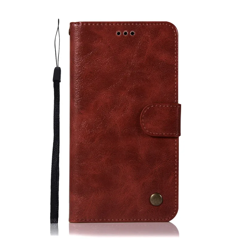 

Retro Flip Case on Asus Zenfone 4 Max ZC554KL Cover Rivet PU Leather Wallet Phone Case Asus Zenfone4 Max ZC554KL Coque Fundas
