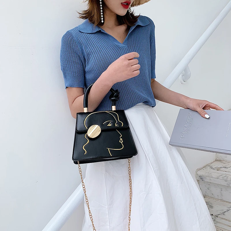 

Luxury Handbags Women Bags Designer Fashion Embroidery Woman Small Bag Handbag Tote High Quality Grace Bag for Women 2019 White