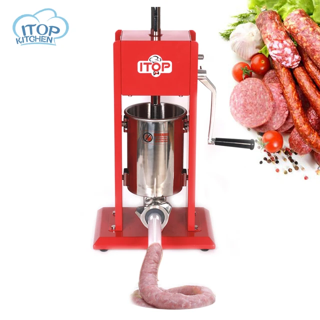 ITOP ST 3 home use sausage maker 3L,manual sausage filler machine,sausage making machine on