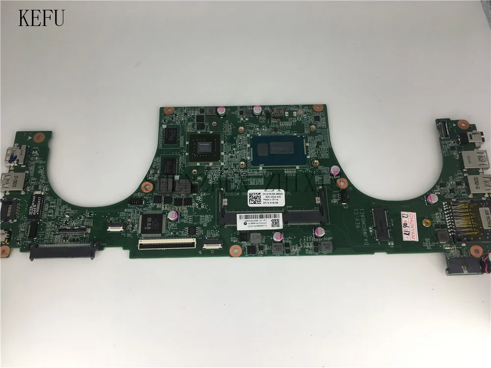 Материнская плата KEFU DAJW8GMB8C1 для ноутбука DELL Vostro 5480 системная с графическим