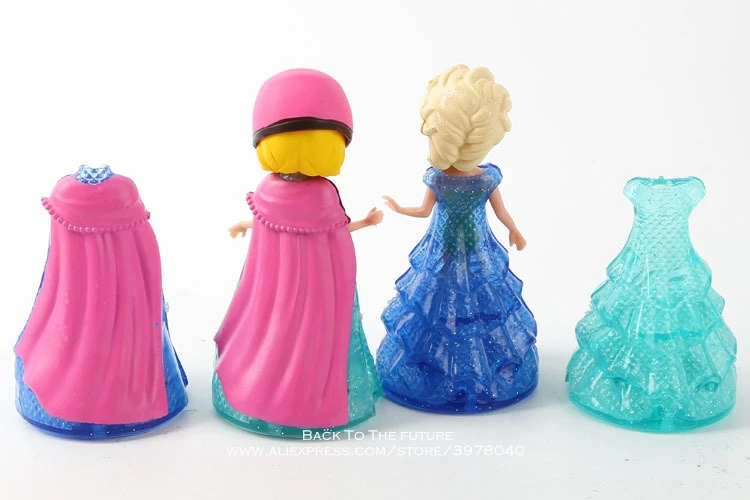 Disney Frozen Princess Elsa Anna 10cm 4pcs/set Action Figure Model Anime Mini Decoration PVC Collection Figurine Toys model gift Disney Frozen Princess Elsa Anna 10cm 4pcs/set Action Figure Model Anime Mini Decoration PVC Collection Figurine Toys model gift