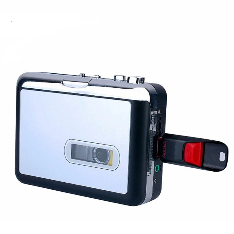 Cassette Tape Player Convert to MP3 WAV Converter Cassette To USB Flash U Disk Audio Captuer Music Player