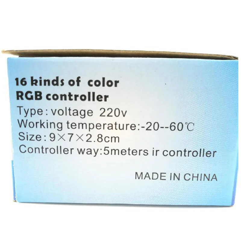 220v rgb neon strip 24keys remote 6