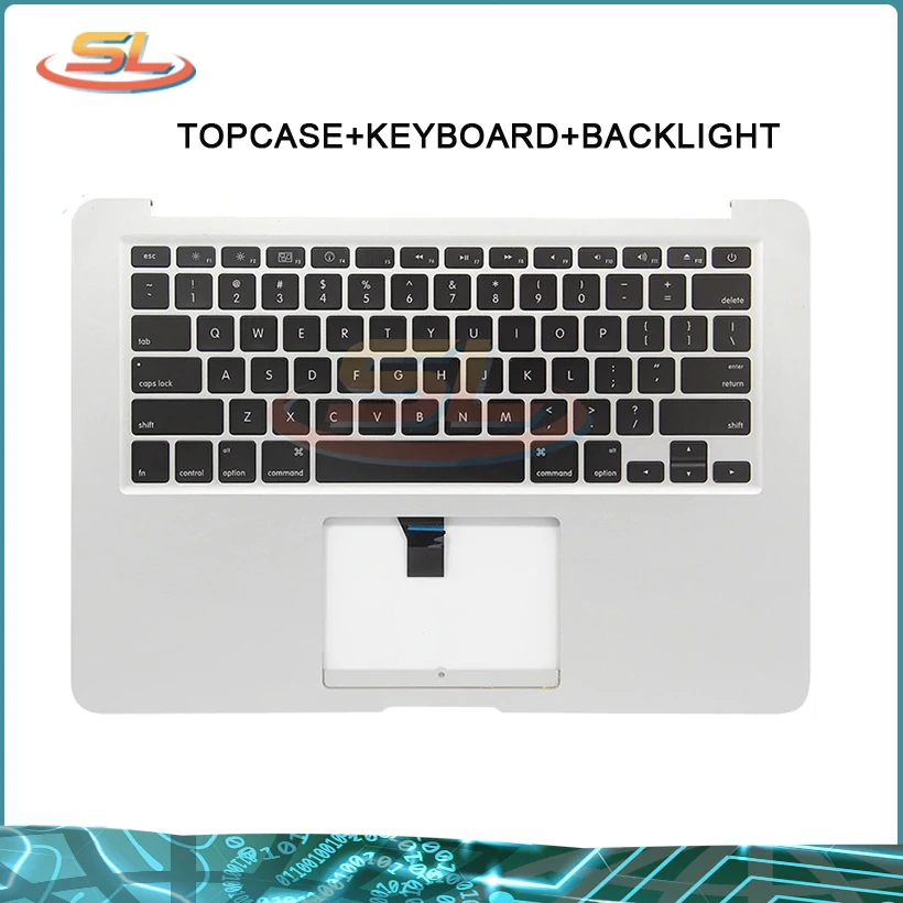 Подлинная Новый TopCase Для MacBook Air 13 "A1369 с клавиатурой + Подсветка свяжитесь с нами до середины 2011 MC965 MC966 661-6059