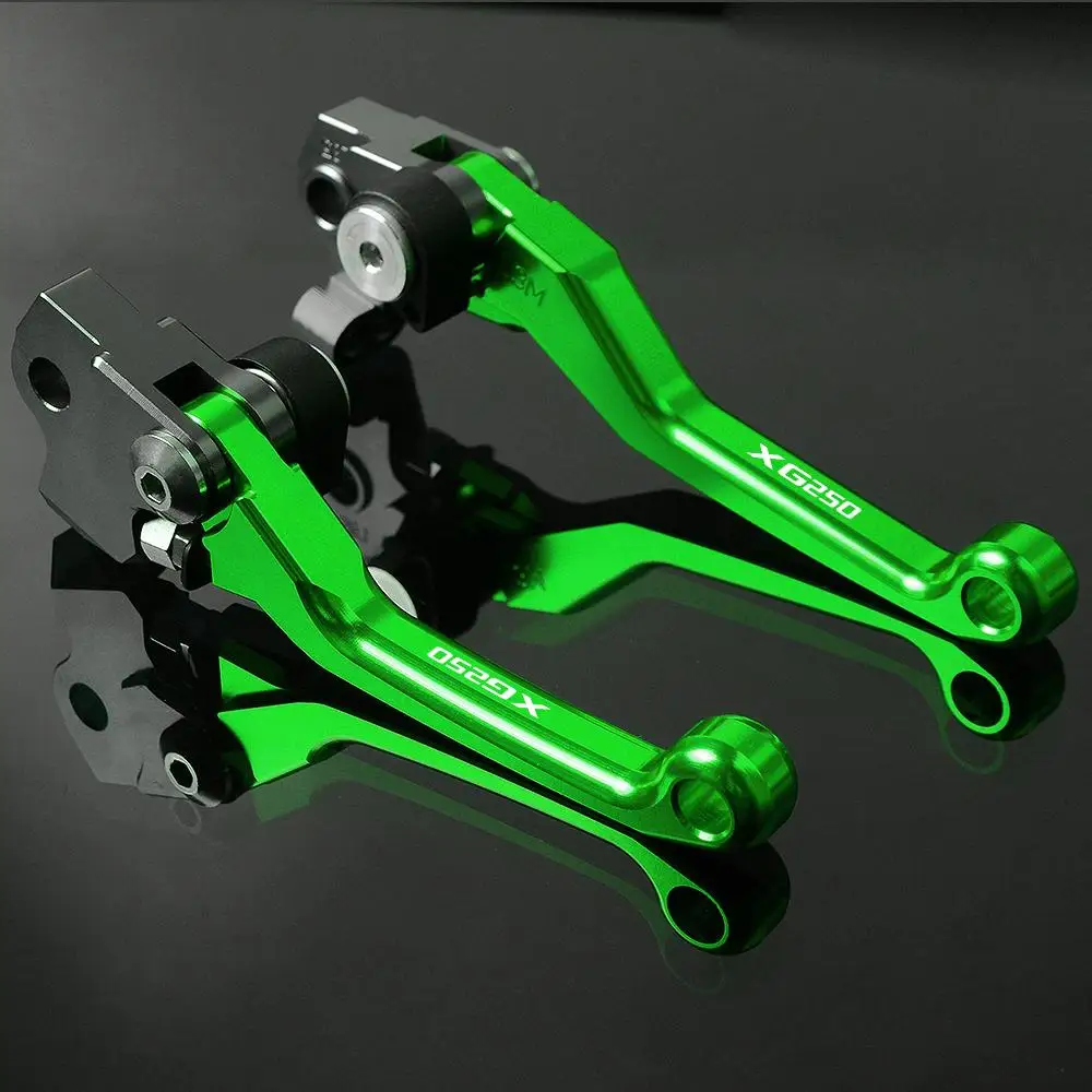 For YAMAHA XG250 XG 250 TRICKER 2004 2005 2006 2007 2008 2009 2010 Motocross Pit Pivot Dirt Bike CNC Aluminum Brake Clutch Lever