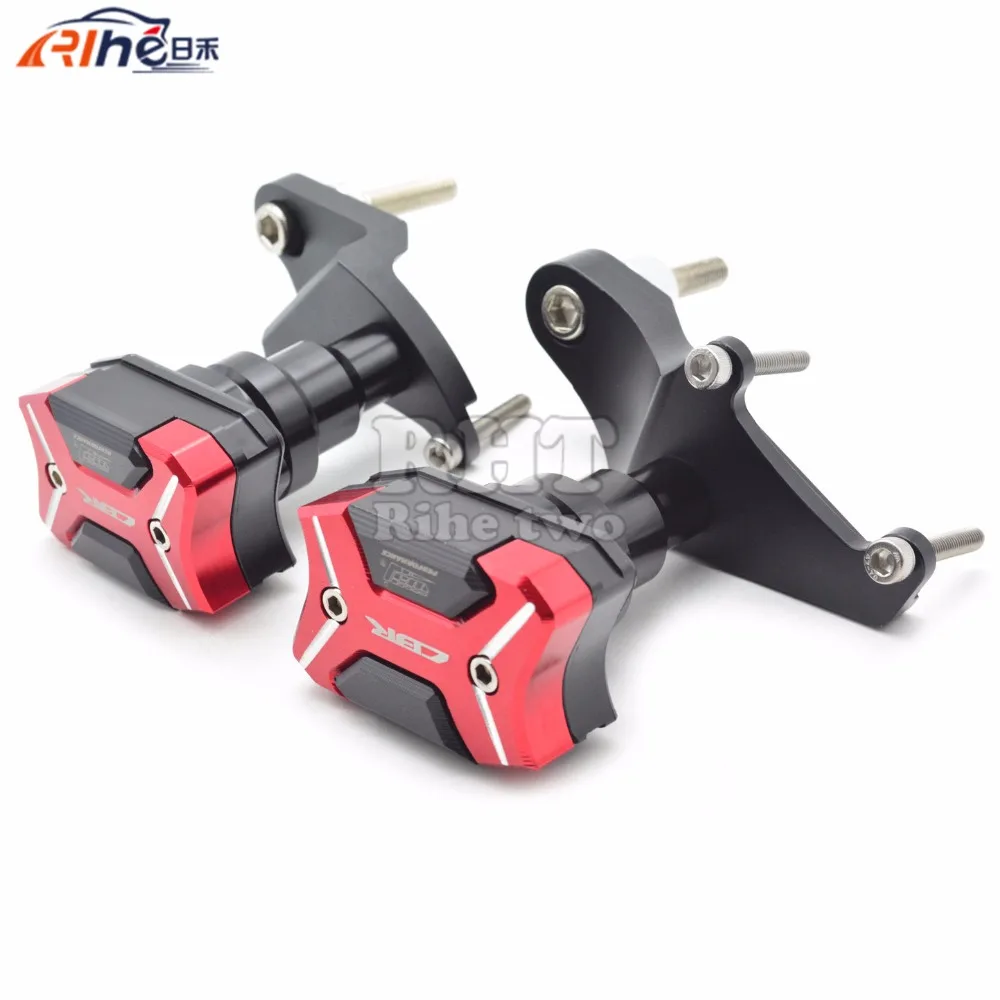

Motorcycle Frame Crash Pads Engine Case Sliders Protector Motorcycle Frame Slider For Honda CBR500R 2013 2014 2015 2016