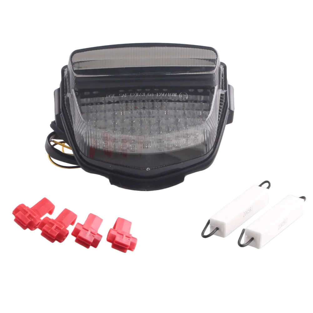 E-Mark Motorcycle Integrated LED Rear Tail Brake Light Turn Signal Stop Lamp Taillight For HONDA CBR1000RR CBR 1000 RR 2008-2011 E-Mark Motorcycle Integrated LED Rear Tail Brake Light Turn Signal Stop Lamp Taillight For HONDA CBR1000RR CBR 1000 RR 2008-2011