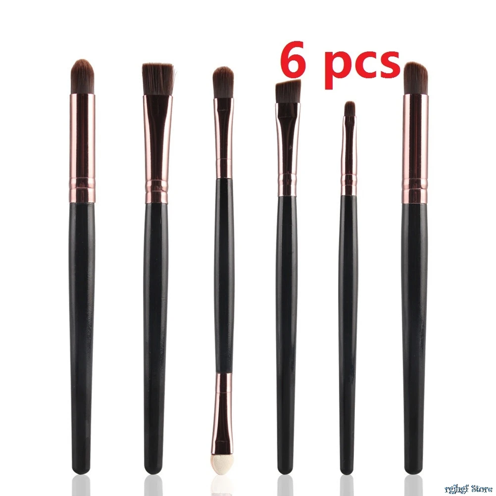 

6PCS Cosmetic Brush Lip Makeup Brush Eyeshadow Brush Makeup Brushes Set for portable #20.15