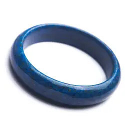 Из натуральной глубокий синий Лазурит камни камень леди приятно Браслеты внутри Диаметр 58 мм