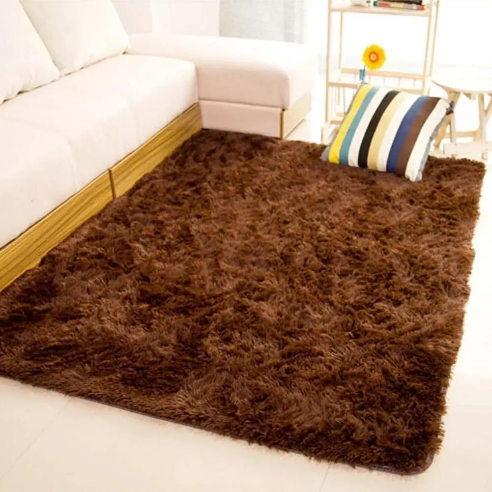 THEE Shaggy Fluffy Rugs Alfombra Antideslizante Alfombra Comedor ... THEE Shaggy Fluffy Rugs Alfombra Antideslizante Alfombra Comedor ...
