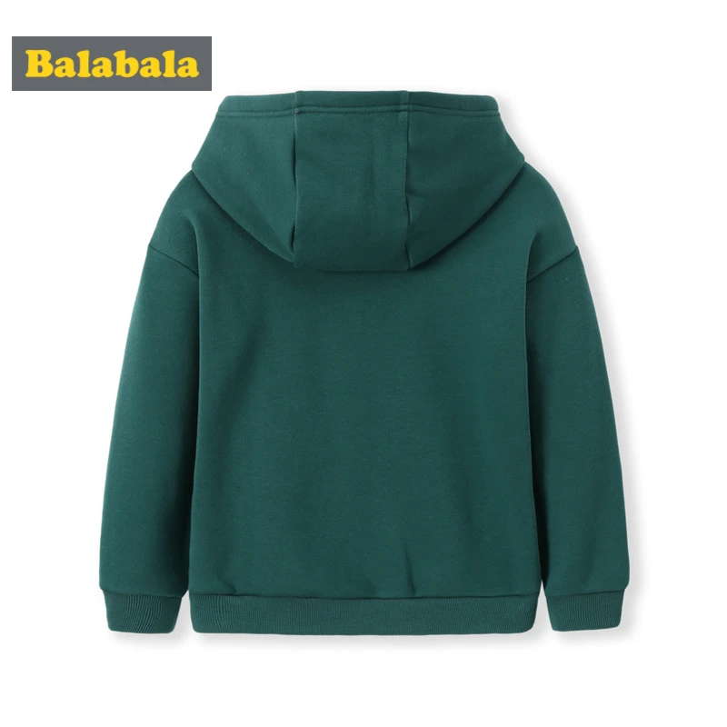 Толстовка с капюшоном на флисовой подкладке для маленьких мальчиков Balabala