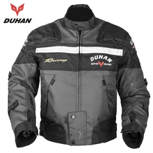 DUHAN Motocross Off-Road Racing Jacket Motorcycle Jackets Body Armor Protective Moto Jacket Motorbike Windproof Jaqueta Clothing
